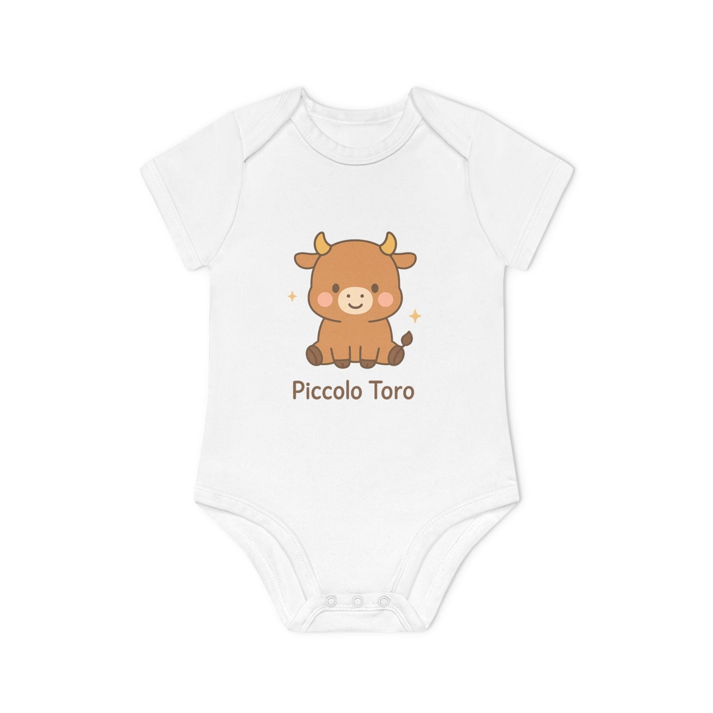 Body 100% cotone biologico - Toro collezione "Stelle dello zodiaco"
