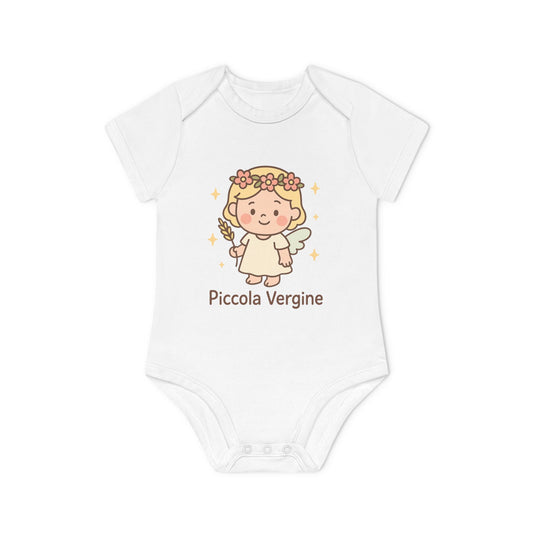 Body 100% cotone biologico - Vergine collezione "Stelle dello zodiaco"