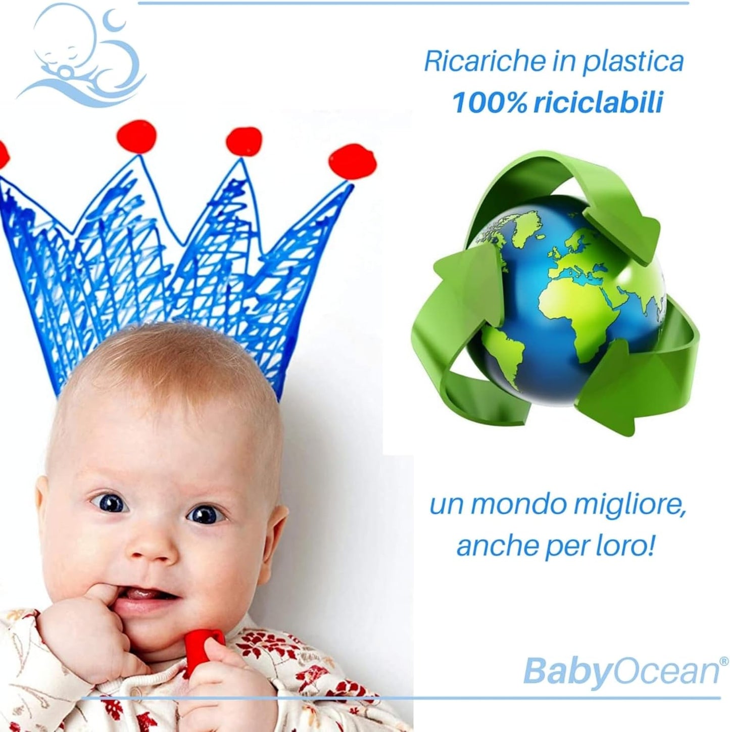 BabyOcean - 4 Ricariche compatibili per mangiapannolini maialino Angelcare