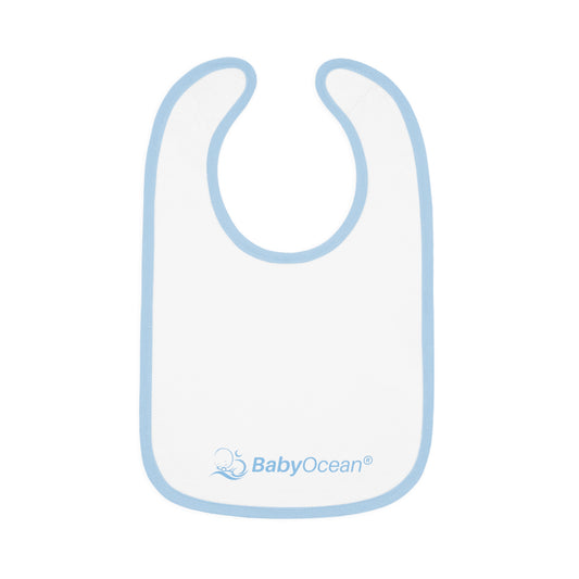 Bavaglino Neonato con Bordo a Contrasto per bambino